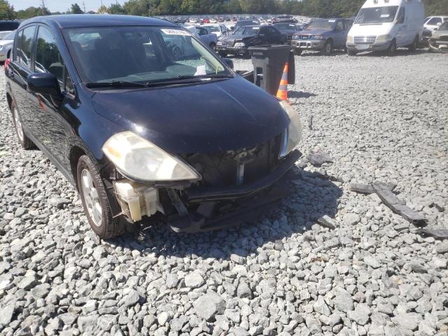 3N1BC13E07L350659 - 2007 NISSAN VERSA S BLACK photo 9