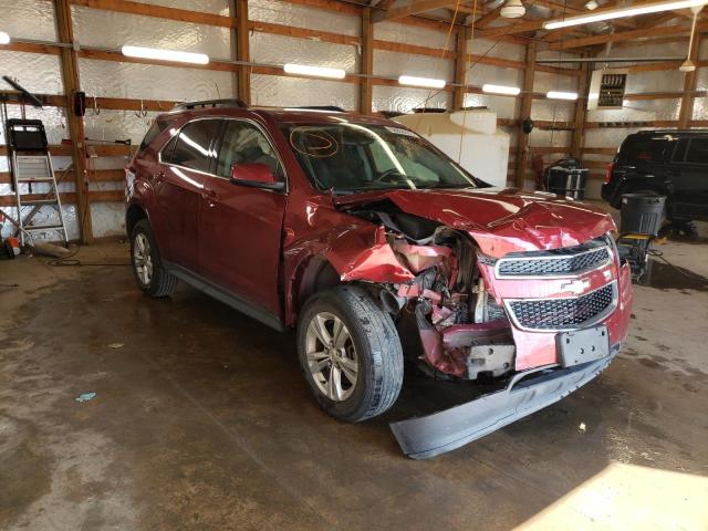 2GNALDEK8C6326578 - 2012 CHEVROLET EQUINOX LT MAROON photo 1