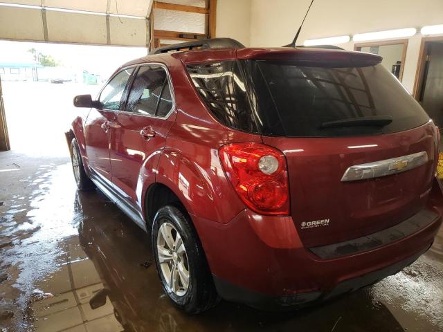 2GNALDEK8C6326578 - 2012 CHEVROLET EQUINOX LT MAROON photo 3