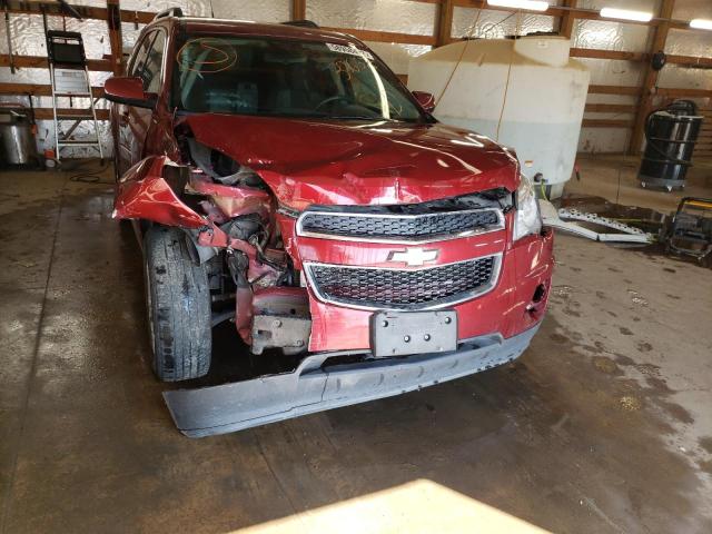 2GNALDEK8C6326578 - 2012 CHEVROLET EQUINOX LT MAROON photo 9