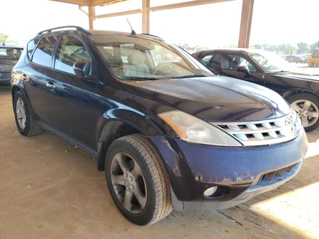 JN8AZ08T54W224302 - 2004 NISSAN MURANO SL BLUE photo 1