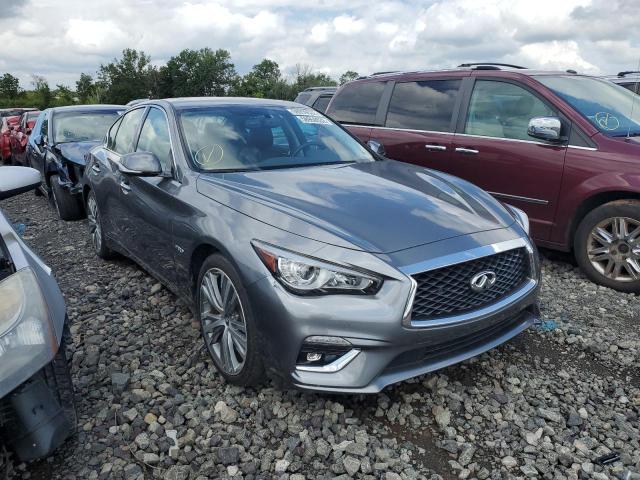 JN1AV7AR2JM540071 - 2018 INFINITI Q50 HYBRID GRAY photo 1