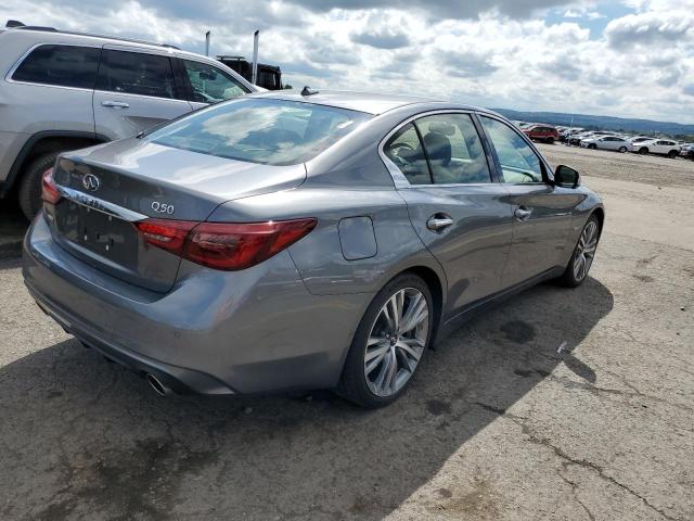 JN1AV7AR2JM540071 - 2018 INFINITI Q50 HYBRID GRAY photo 4