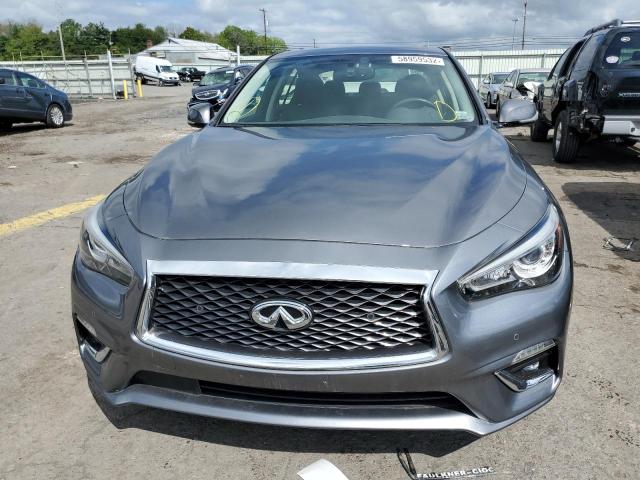 JN1AV7AR2JM540071 - 2018 INFINITI Q50 HYBRID GRAY photo 9