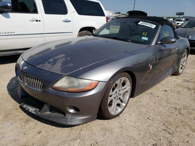 4USBT53433LT22608 - 2003 BMW Z4 3.0 CHARCOAL photo 2