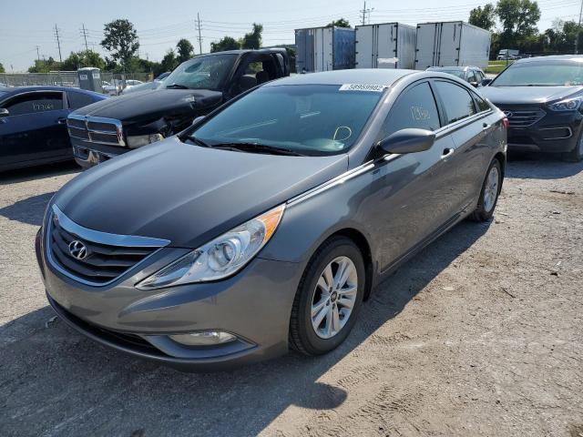 5NPEB4ACXDH767850 - 2013 HYUNDAI SONATA GLS SILVER photo 2