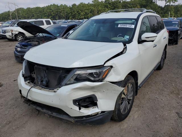 5N1DR2MN9HC627410 - 2017 NISSAN PATHFINDER WHITE photo 2