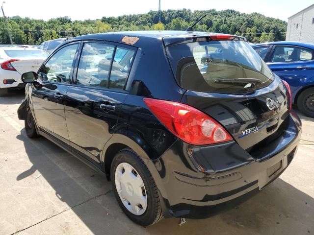 3N1BC13E29L418723 - 2009 NISSAN VERSA S BLACK photo 3