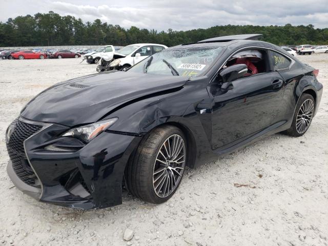 JTHHP5BC3F5002693 - 2015 LEXUS RC-F BLACK photo 2