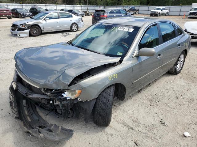 KMHFC46F56A117432 - 2006 HYUNDAI AZERA SE GRAY photo 2