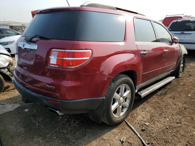 5GZEV337X7J147012 - 2007 SATURN OUTLOOK SP მუქწითელი ფოტო 4