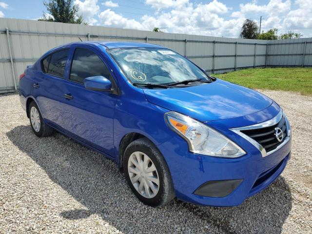 3N1CN7AP0GL843795 - 2016 NISSAN VERSA S BLUE photo 1