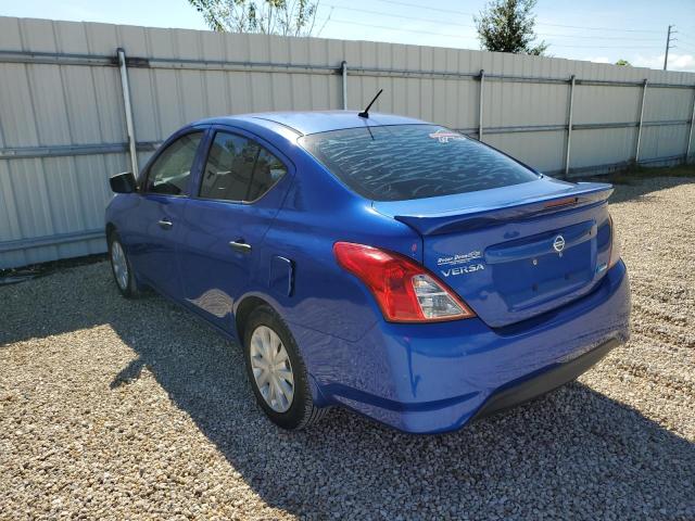 3N1CN7AP0GL843795 - 2016 NISSAN VERSA S BLUE photo 3