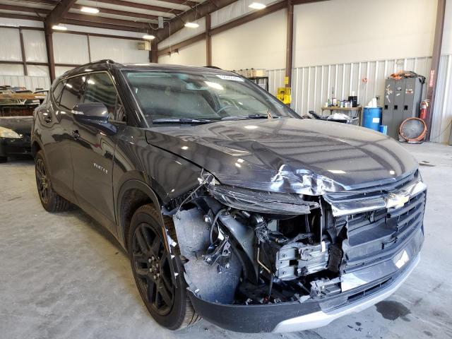 3GNKBCRS2MS558849 - 2021 CHEVROLET BLAZER 2LT GRAY photo 1