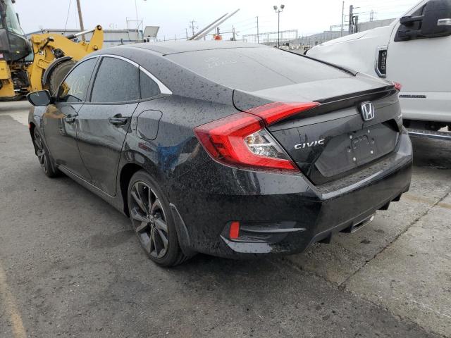 2HGFC2F86MH534522 - 2021 HONDA CIVIC SPOR BLACK photo 3