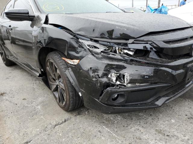 2HGFC2F86MH534522 - 2021 HONDA CIVIC SPOR BLACK photo 9