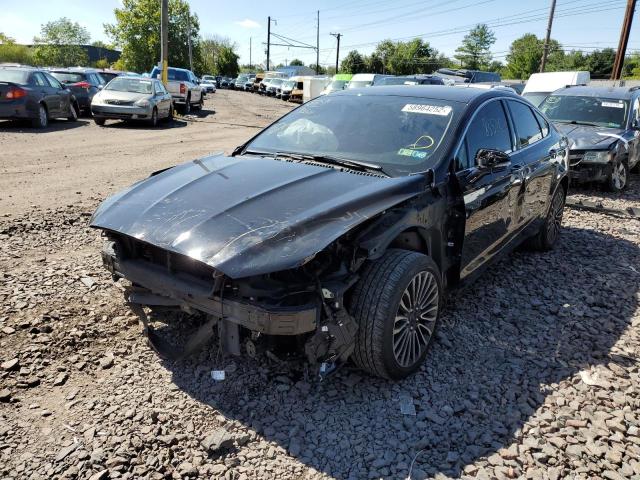 3FA6P0D97JR123896 - 2018 FORD FUSION TIT BLACK photo 2