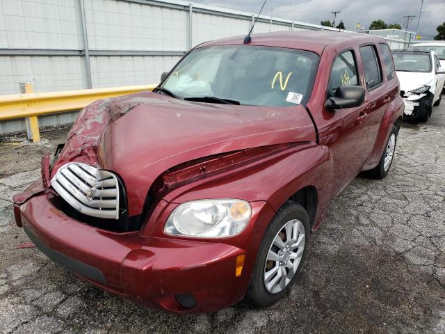 3GNCA13D38S662231 - 2008 CHEVROLET HHR LS 勃艮第红 照片 2