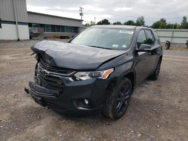 1GNEVJKW0LJ201871 - 2020 CHEVROLET TRAVERSE R GRAY photo 2