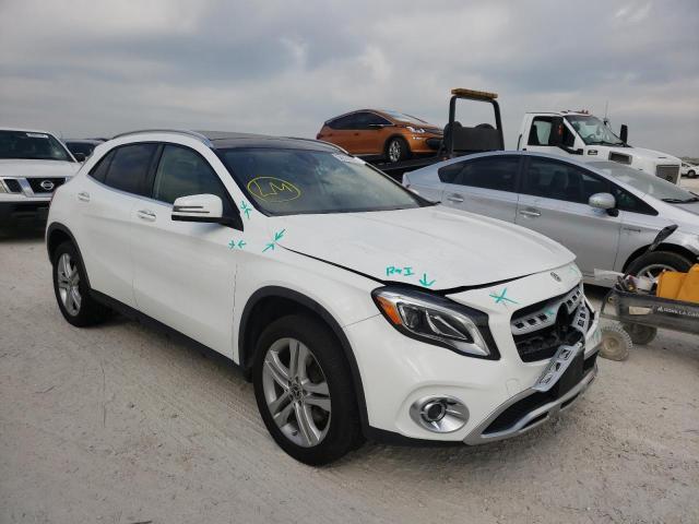 WDCTG4EB4KU014404 - 2019 MERCEDES-BENZ GLA 250 WHITE photo 1