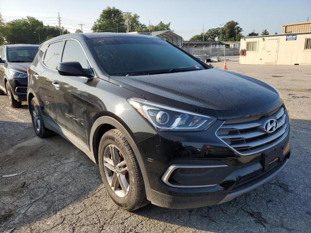 5XYZT3LB3JG534425 - 2018 HYUNDAI SANTA FE S BLACK photo 1