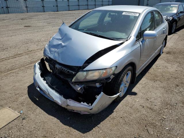 19XFA1F67BE009376 - 2011 HONDA CIVIC LX-S Gümüş foto 2