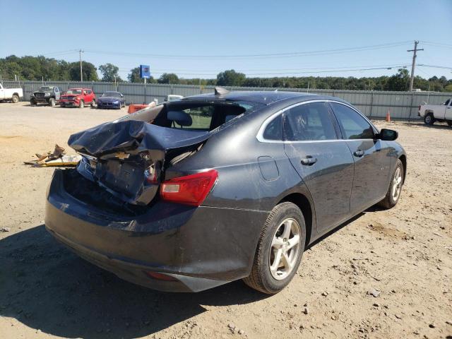 1G1ZB5ST8HF102878 - 2017 CHEVROLET MALIBU LS BLACK photo 4