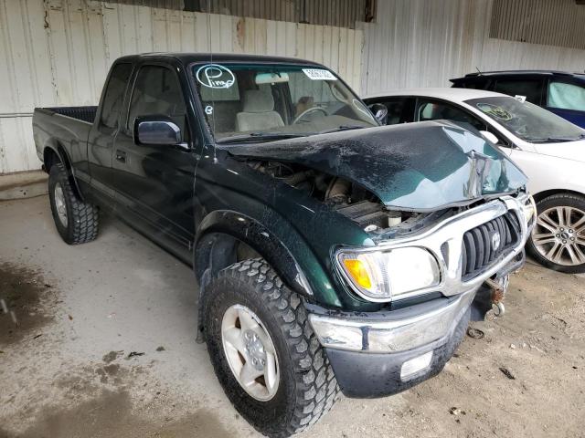 5TEWN72N92Z058768 - 2002 TOYOTA TACOMA XTR GREEN photo 1