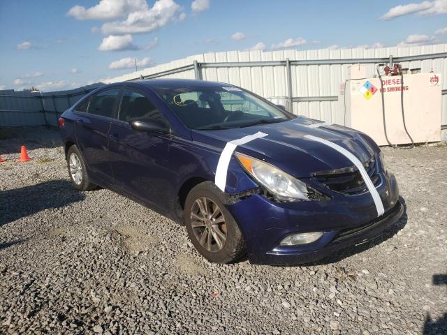 5NPEB4AC6DH610588 - 2013 HYUNDAI SONATA BLUE photo 1