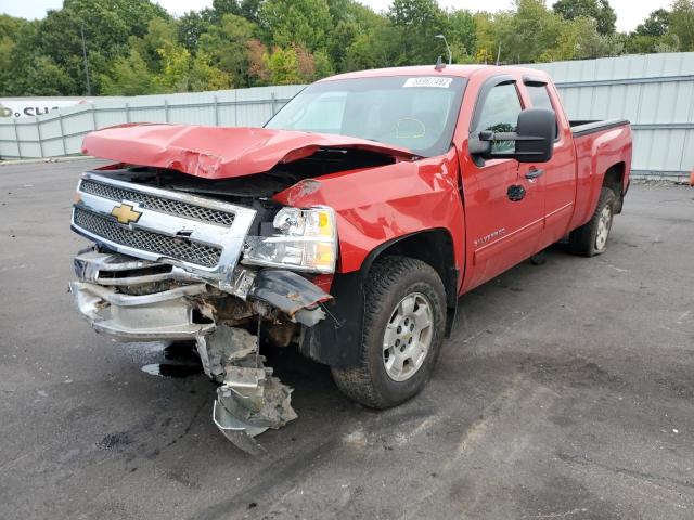 1GCVKSE26CZ227621 - 2012 CHEVROLET SILVERADO2 RED photo 2