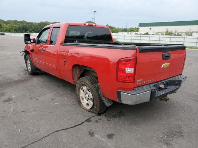 1GCVKSE26CZ227621 - 2012 CHEVROLET SILVERADO2 RED photo 3