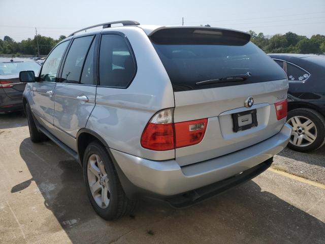 5UXFA13514LU32751 - 2004 BMW X5 3.0I SILVER photo 3