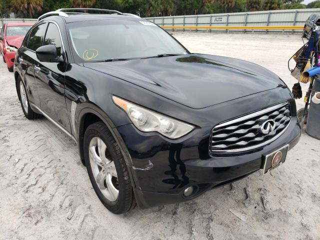 JN8AS1MW9AM850405 - 2010 INFINITI FX35 BLACK photo 1