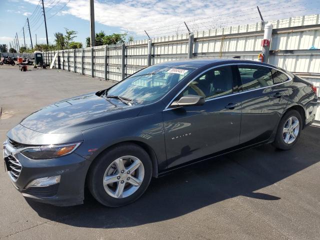 1G1ZB5ST5MF046313 - 2021 CHEVROLET MALIBU LS CHARCOAL photo 2