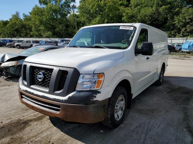 1N6BF0KY1GN810497 - 2016 NISSAN NV 2500 SV WHITE photo 2