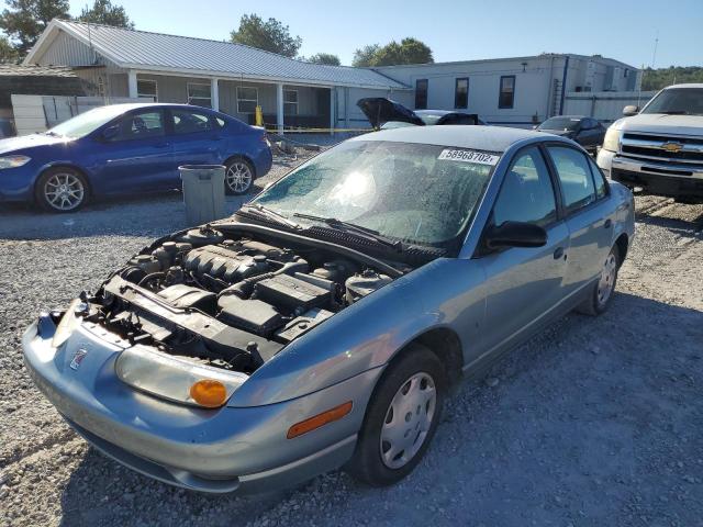 1G8ZH52892Z156725 - 2002 SATURN SL1 BLUE photo 2