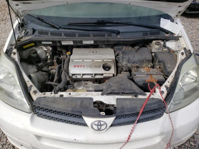 5TDBA23C64S019937 - 2004 TOYOTA SIENNA WHITE photo 7