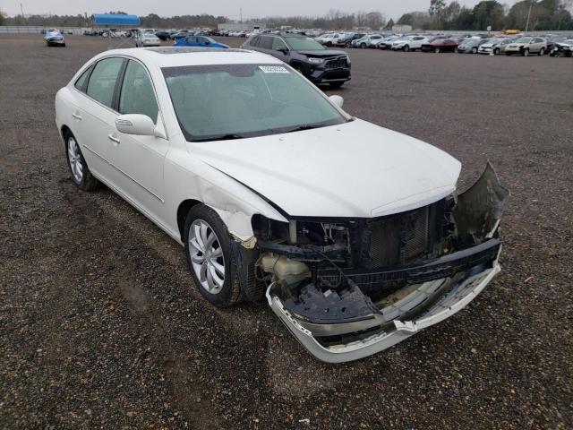 KMHFC46F07A141655 - 2007 HYUNDAI AZERA SE WHITE photo 1