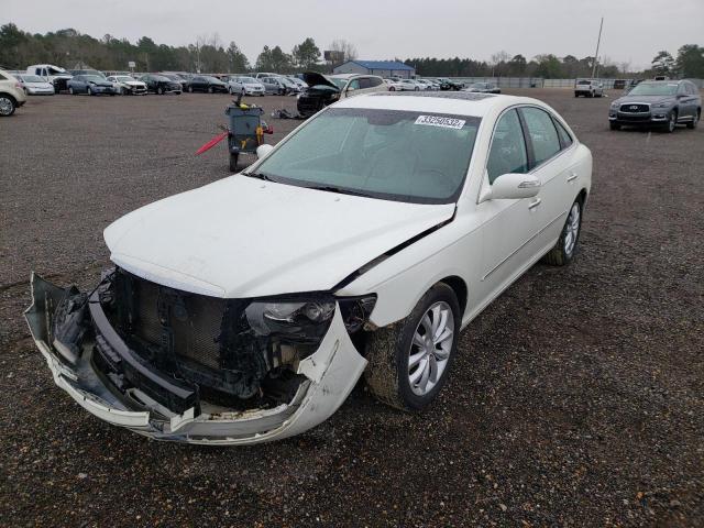 KMHFC46F07A141655 - 2007 HYUNDAI AZERA SE WHITE photo 2