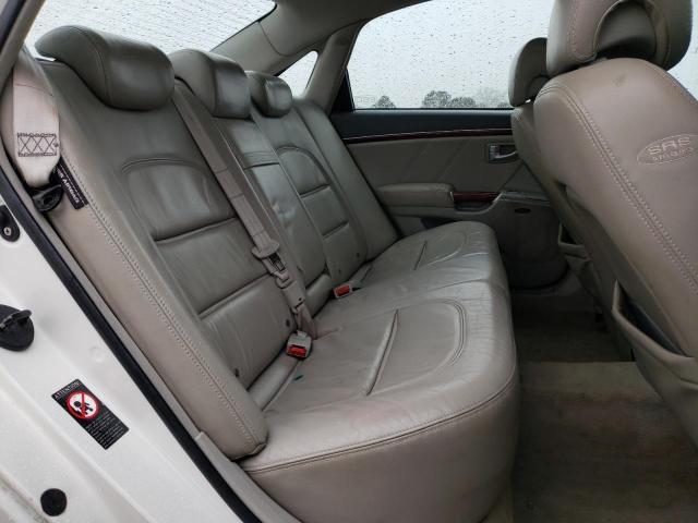 KMHFC46F07A141655 - 2007 HYUNDAI AZERA SE WHITE photo 6