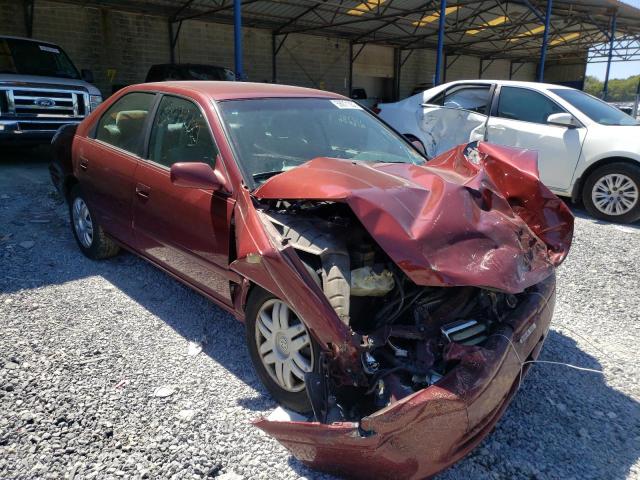 4T1BG22K11U768154 - 2001 TOYOTA CAMRY CE RED photo 1