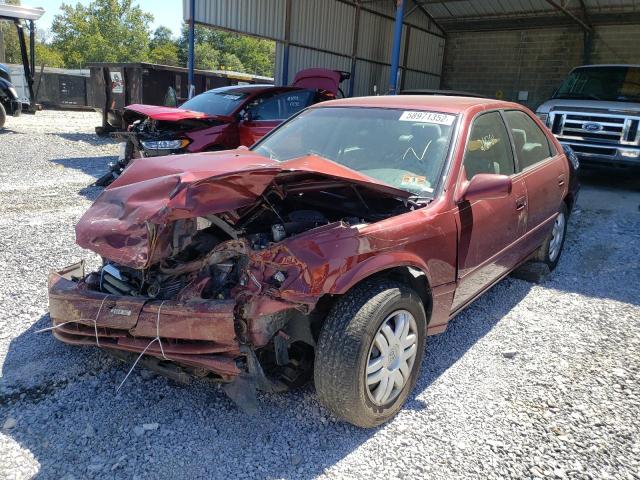 4T1BG22K11U768154 - 2001 TOYOTA CAMRY CE RED photo 2