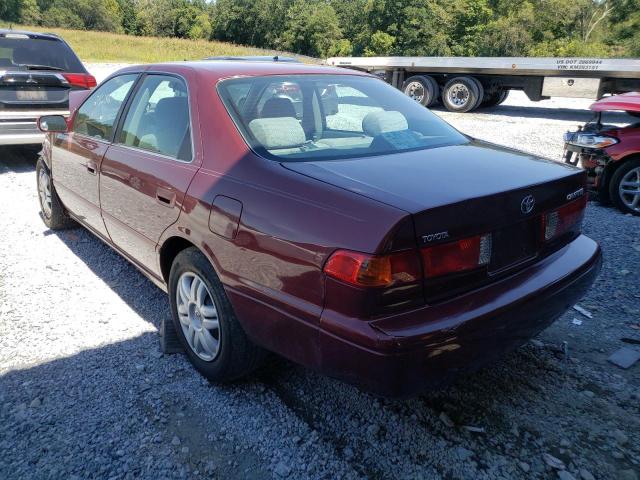 4T1BG22K11U768154 - 2001 TOYOTA CAMRY CE RED photo 3