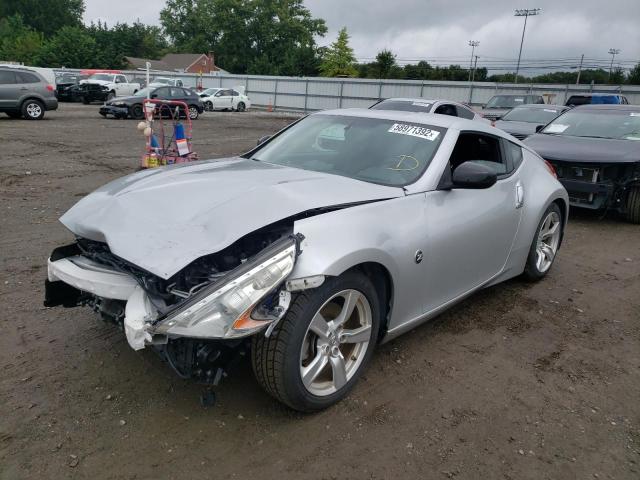 JN1AZ4EH0BM554153 - 2011 NISSAN 370Z BASE SILVER photo 2