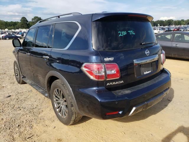 JN8AY2NF7J9331911 - 2018 NISSAN ARMADA PLA BLUE photo 3