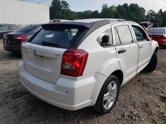 1B3HB48B98D571843 - 2008 DODGE CALIBER SX WHITE photo 4