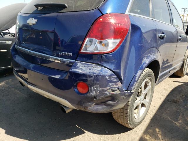 3GNAL3E51CS545310 - 2012 CHEVROLET CAPTIVA SP BLUE photo 9