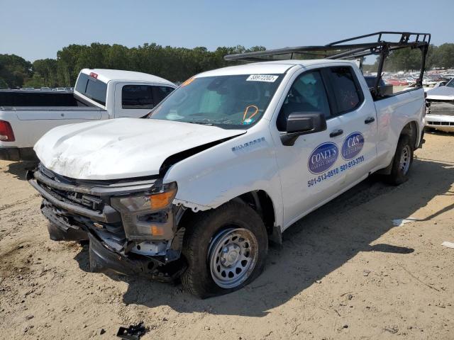 1GCRAAED8NZ568604 - 2022 CHEVROLET 1500 SILVE WHITE photo 2