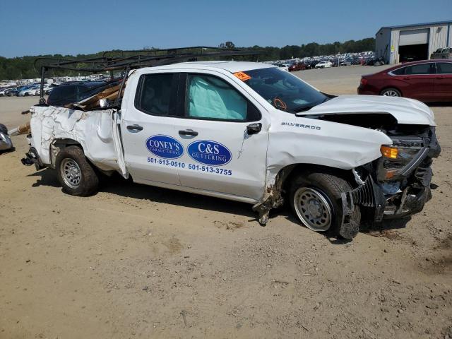 1GCRAAED8NZ568604 - 2022 CHEVROLET 1500 SILVE WHITE photo 9