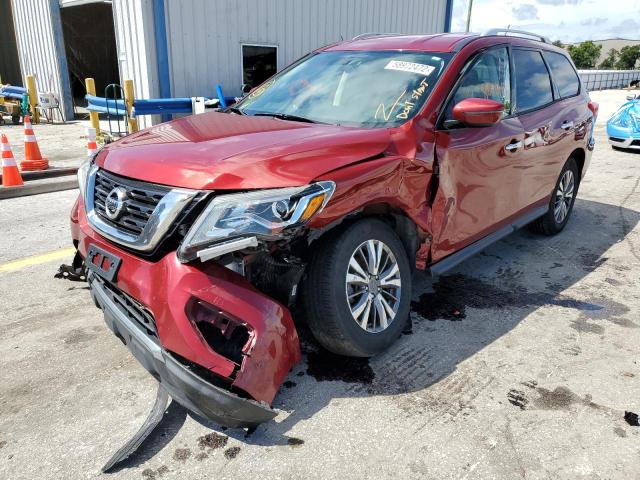 5N1DR2MNXJC677979 - 2018 NISSAN PATHFINDER RED photo 2